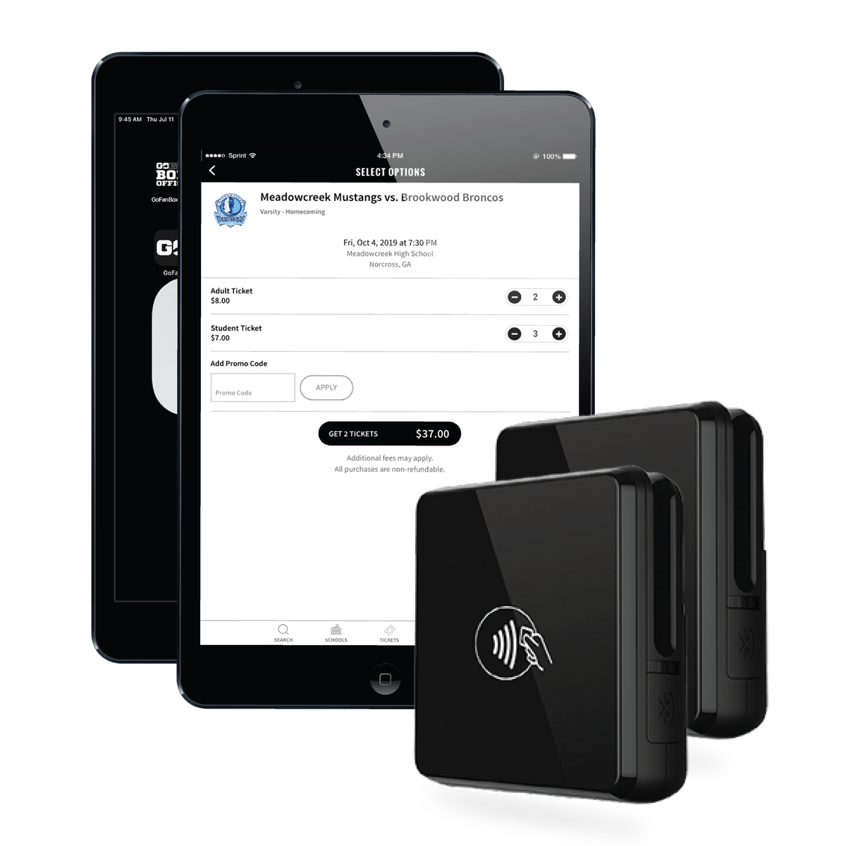 Cashless Preferred Products GoFan Market