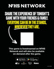 Load image into Gallery viewer, GoFan 1 Side &amp; NFHS Network 1 Side (6 Signs)
